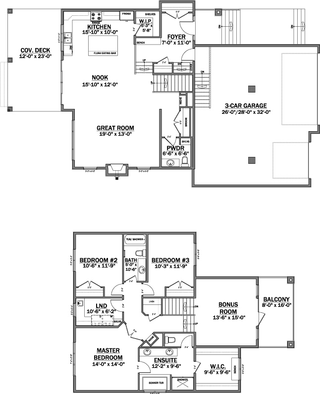 Bernese-floor plans